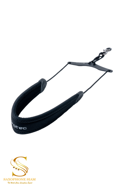 Pro-Tec 22-Inch Neoprene Saxophone Neck Strap With Comfort Bar - Black NB310M For Alto/Tenor/Baritone