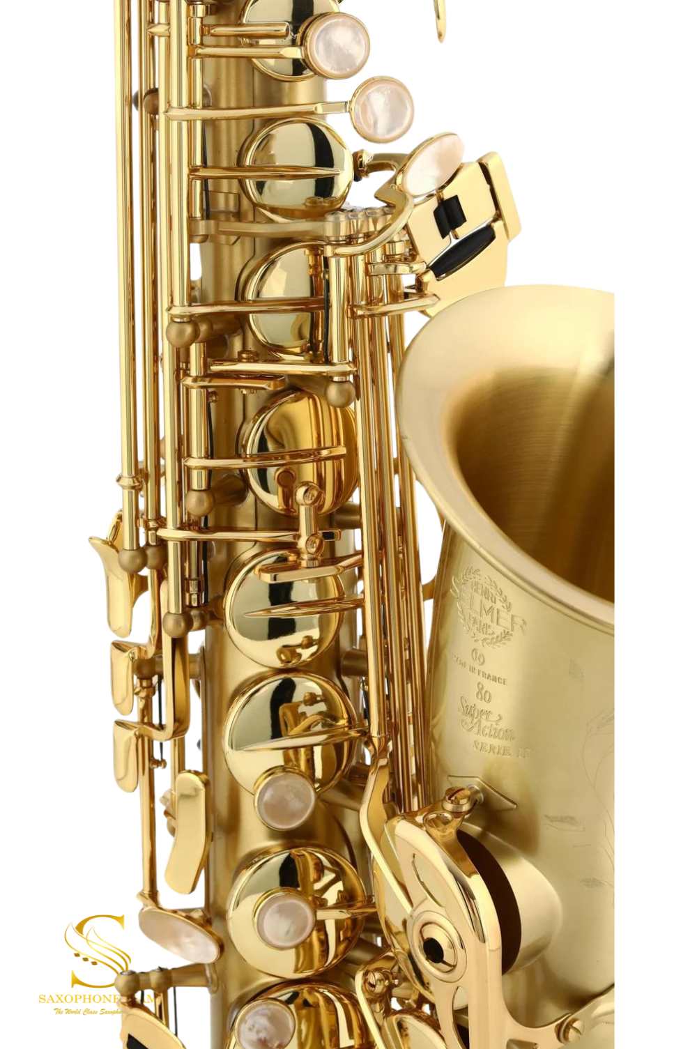 HENRI SELMER PARIS 52JM – SERIES II ALTO SAXOPHONE – BRUSHED