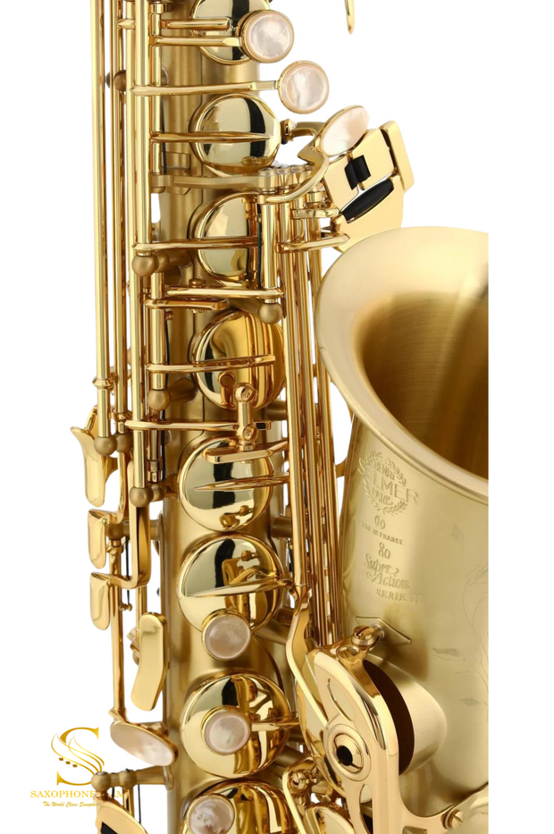 HENRI SELMER PARIS 52JM – SERIES II ALTO SAXOPHONE – BRUSHED MATTE