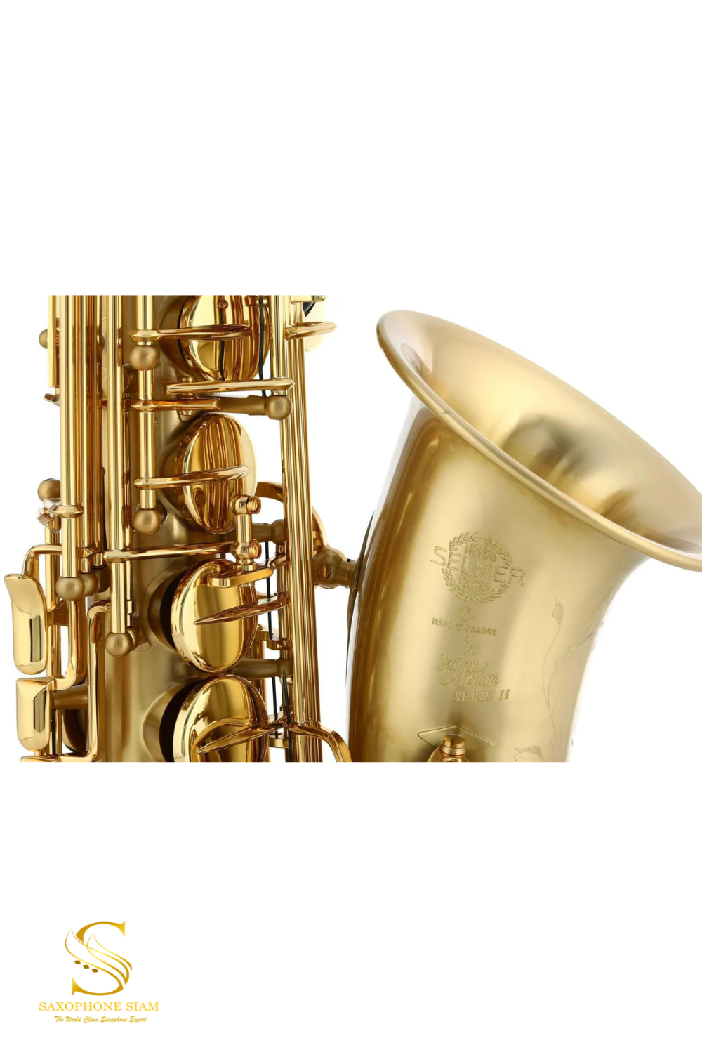 HENRI SELMER PARIS 52JM – SERIES II ALTO SAXOPHONE – BRUSHED