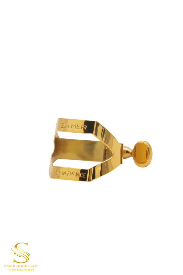 Henri SELMER Paris LIGATURE FOR ALTO SAXOPHONE Gold plated