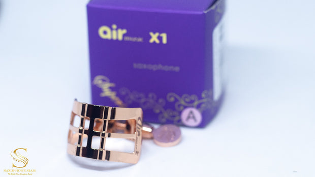 AIR MUSIC X1 SERIES LIGATURE SAXOPHONE ROSE GOLD PLATED