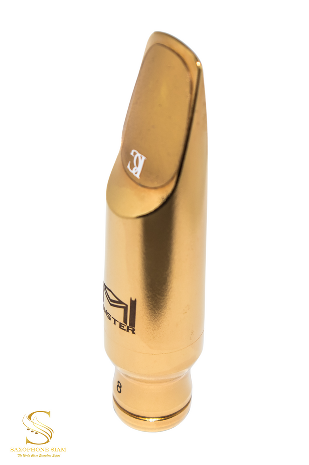 MINSTER BLADE GOLD PLATED ALTO SAXOPHONE MOUTHPIECE