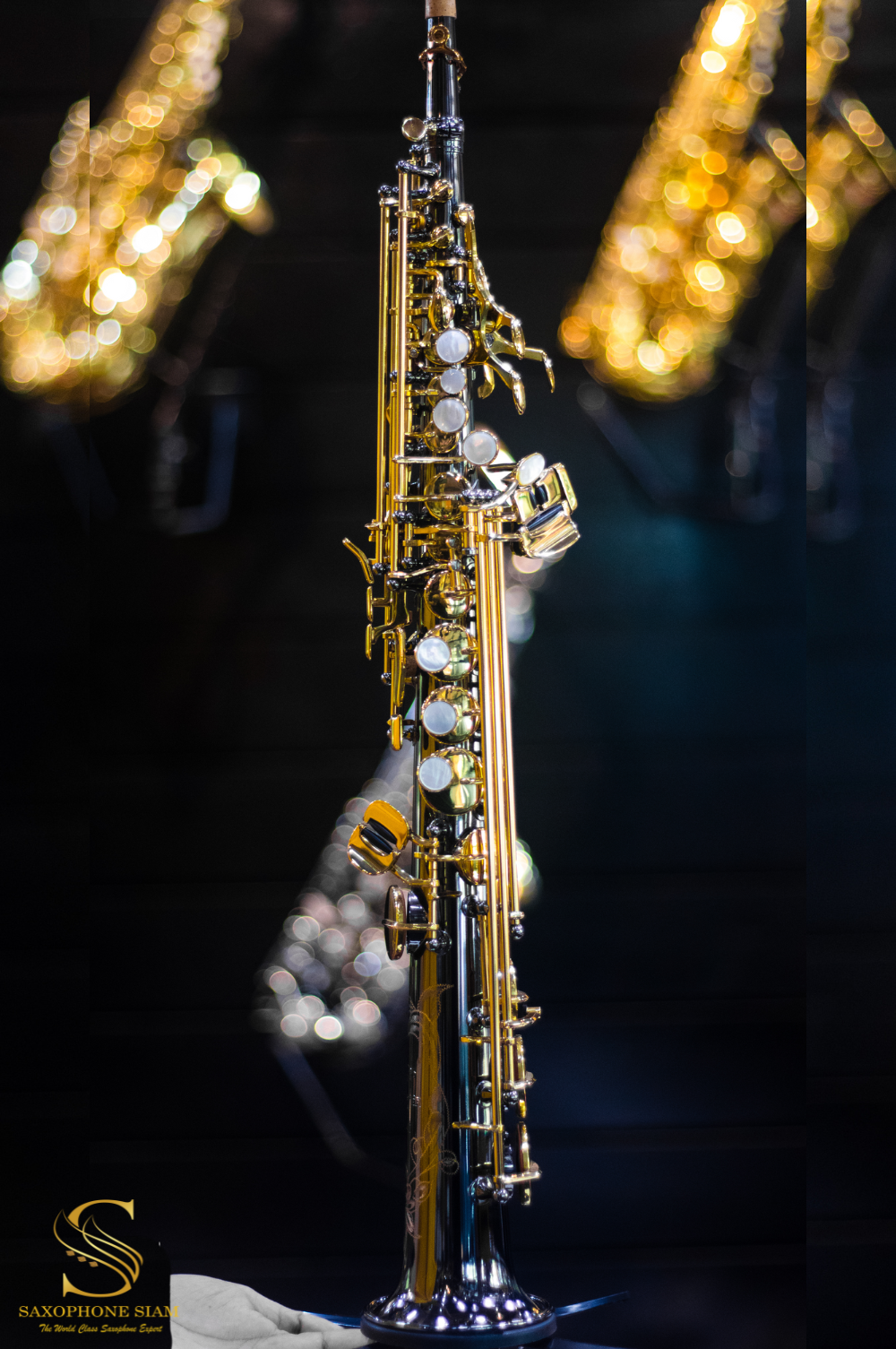 Saxophone Master Minster Soprano Saxophone MSS - LII BL – Saxophonesiam