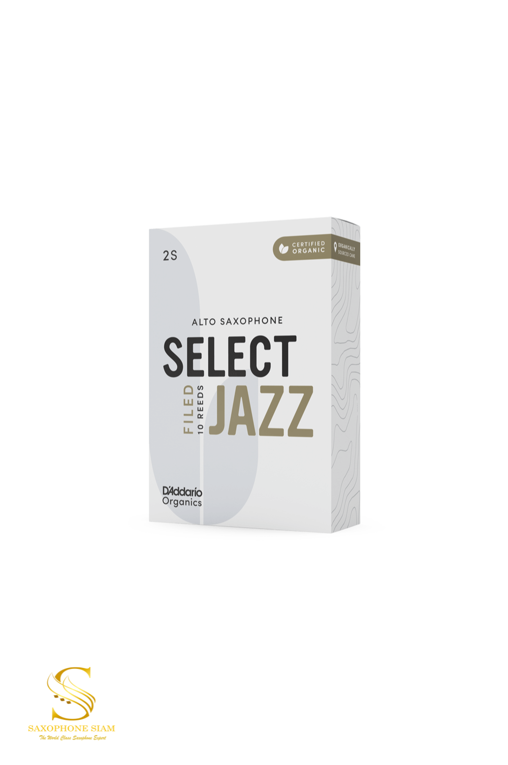 Jazz Reeds ORGANIC SELECT JAZZ FILED ALTO SAXOPHONE REEDS (10 PCH) – Saxophonesiam