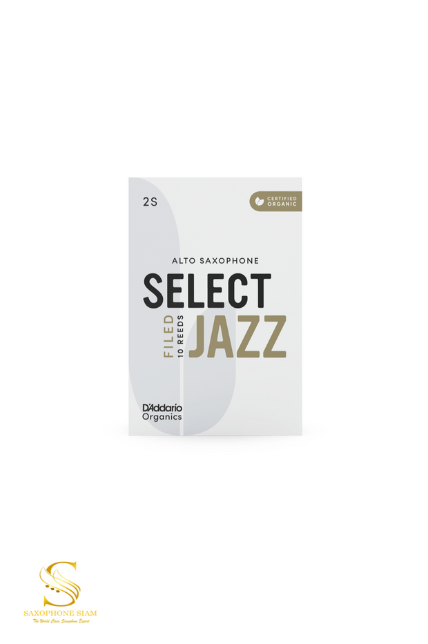 ORGANIC SELECT JAZZ FILED ALTO SAXOPHONE REEDS (10 PCH)