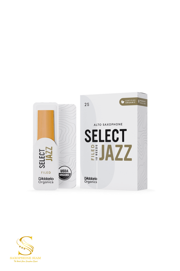 ORGANIC SELECT JAZZ FILED ALTO SAXOPHONE REEDS (10 PCH)