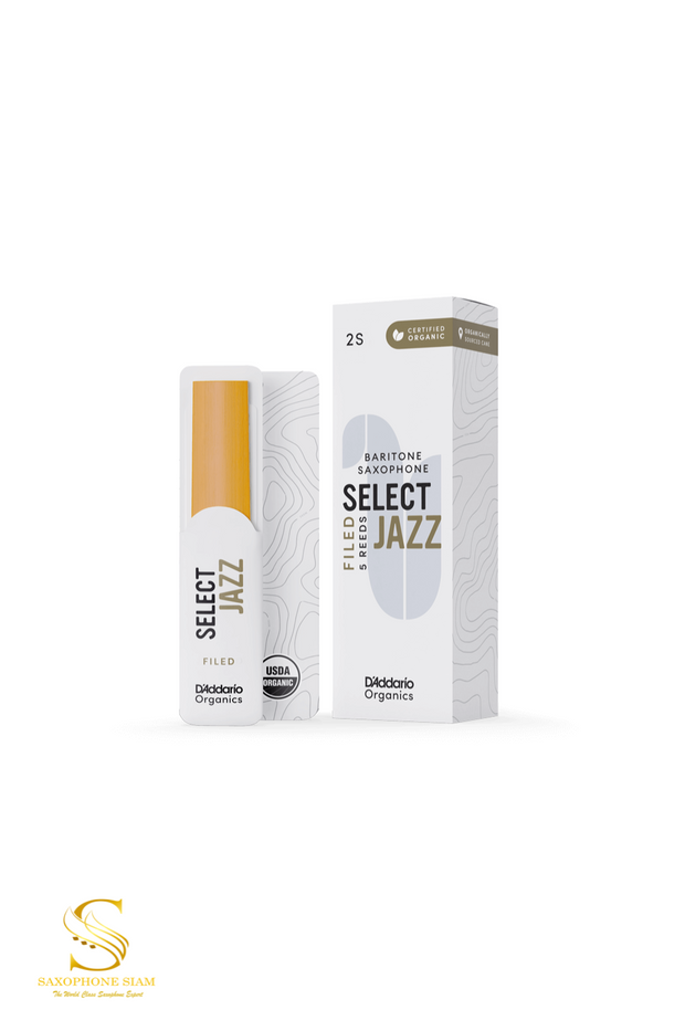 ORGANIC SELECT JAZZ FILED BARITONE SAXOPHONE REEDS (5 PCH)