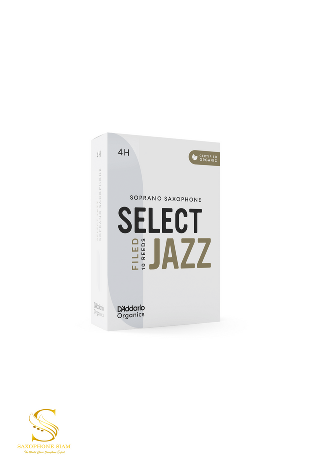 ORGANIC SELECT JAZZ FILED SOPRANO SAXOPHONE REEDS (10 Pch)