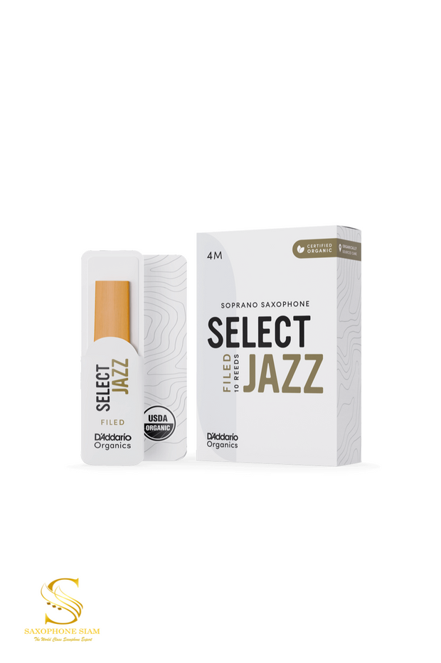 ORGANIC SELECT JAZZ FILED SOPRANO SAXOPHONE REEDS (10 Pch)