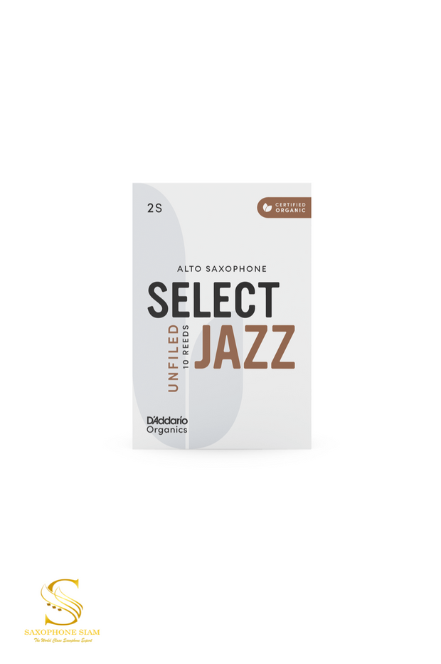 ORGANIC SELECT JAZZ UNFILED ALTO SAXOPHONE REEDS (10 PCH)