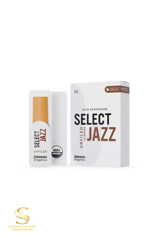 ORGANIC SELECT JAZZ UNFILED ALTO SAXOPHONE REEDS (10 PCH)