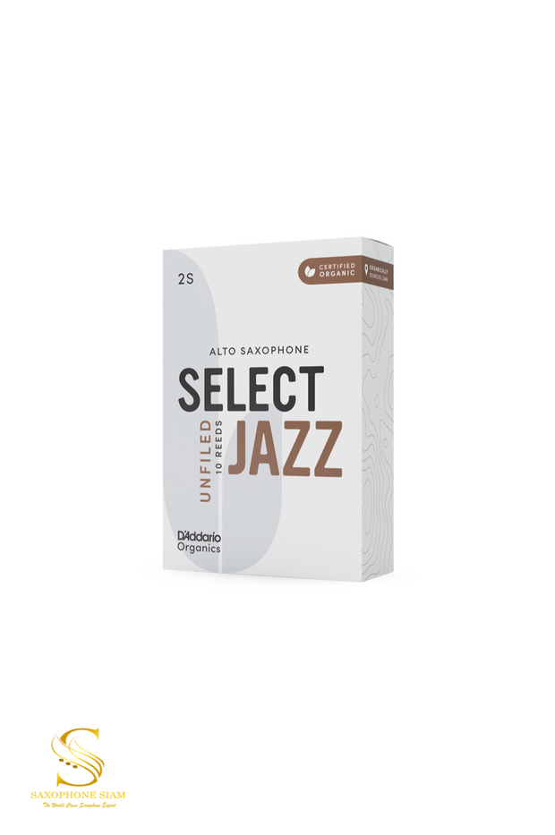 ORGANIC SELECT JAZZ UNFILED ALTO SAXOPHONE REEDS (10 PCH)