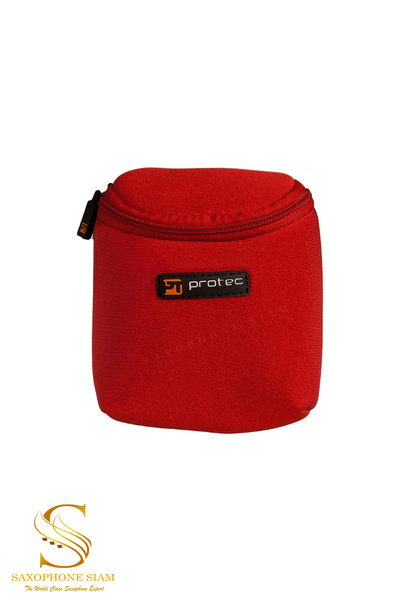 Protec Alto Sax Mouthpiece Pouch - Neoprene, 3-Piece (Red) N265RX