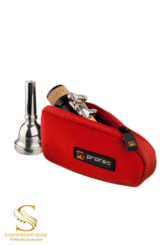 Protec Alto Saxophone Mouthpiece Pouch - Neoprene, Single (Red) N264RX