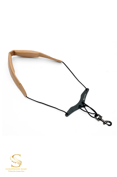 Protec Neck Strap Less Stress Leatherette, Comfort Bar & Metal Snap, Size 22" Regular (Cocoa) VC310MCC