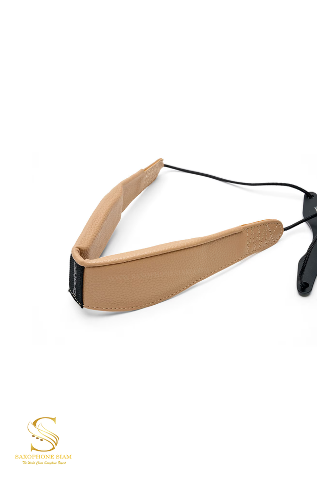 Protec Neck Strap Less Stress Leatherette, Comfort Bar & Metal Snap, Size 22" Regular (Cocoa) VC310MCC