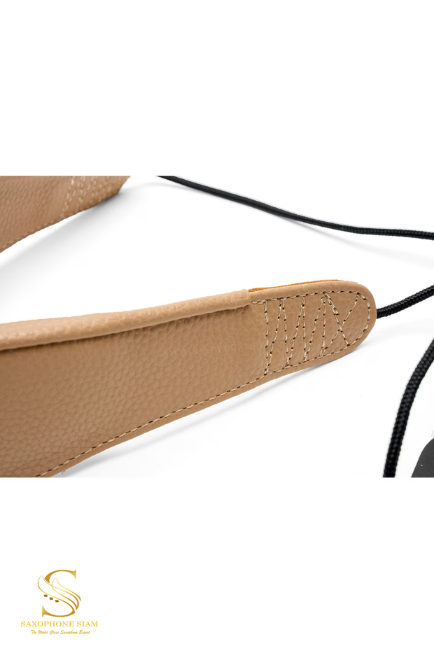 Protec Neck Strap Less Stress Leatherette, Comfort Bar & Metal Snap, Size 22" Regular (Cocoa) VC310MCC