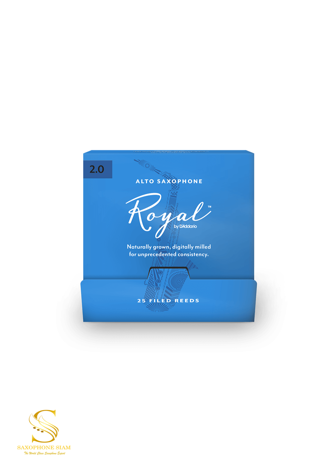 ROYAL BY D'ADDARIO ALTO SAXOPHONE REEDS (25 PCH) – Saxophonesiam