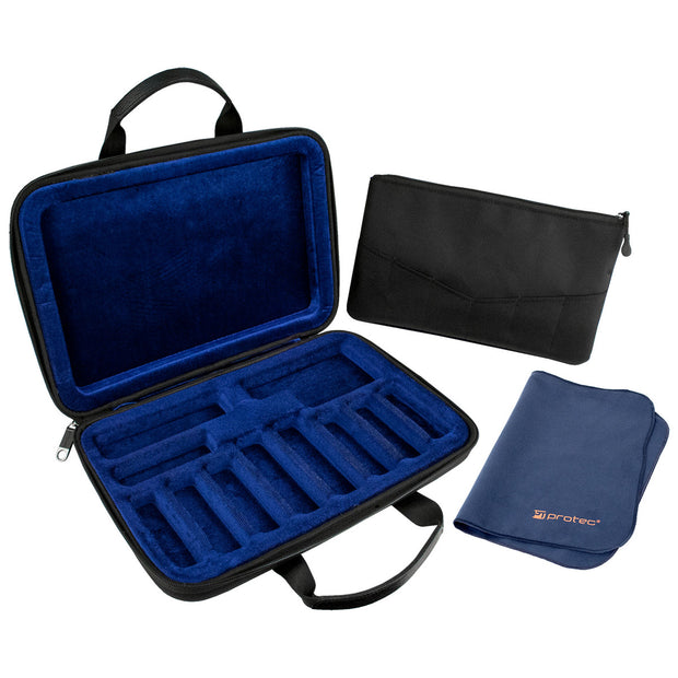 Protec Woodwind Mouthpiece Case - Nylon, 10-Piece WMC10