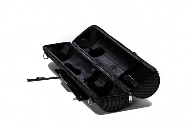 BROPRO Cylindrical Soprano case Black- Orchestra Style - P702T