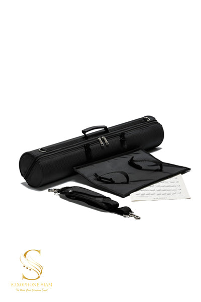 BROPRO Cylindrical Soprano case Black- Orchestra Style - P702T