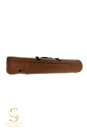 BROPRO Cylindrical Soprano case Brown- Royal Style - P702TL