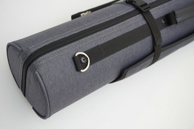 BROPRO Cylindrical Soprano case silver- Orchestra Style - P702TSX