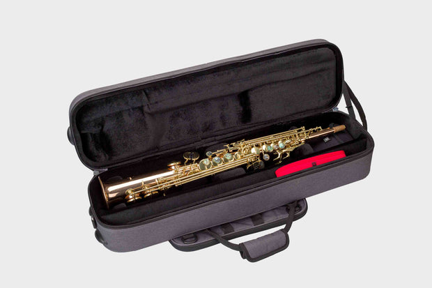 BROPRO Soprano case - Silver Orchestra Style - W702