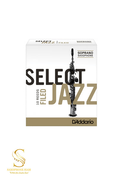 D'Addario Select Jazz Filed Soprano Saxophone Reed