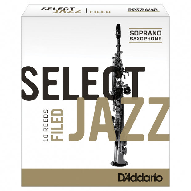 D'Addario Select Jazz Filed Soprano Saxophone Reed