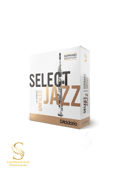 D'Addario Select Jazz Unfiled Soprano Saxophone Reed