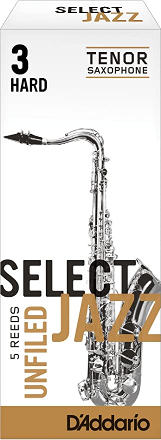 D'Addario Select Jazz Unfiled Tenor Saxophone Reed