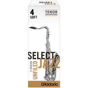 D'Addario Select Jazz Unfiled Tenor Saxophone Reed