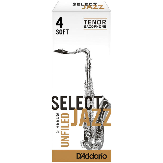 D'Addario Select Jazz Unfiled Tenor Saxophone Reed