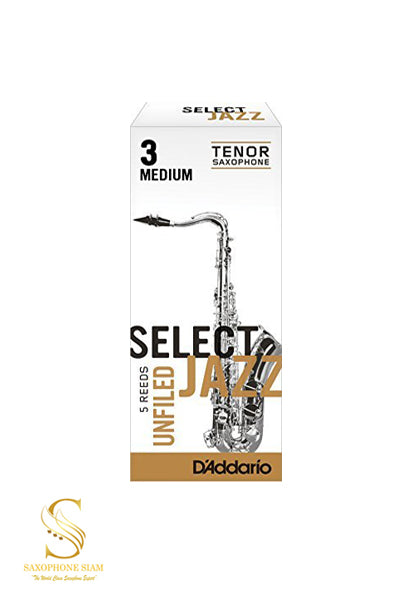 D'Addario Select Jazz Unfiled Tenor Saxophone Reed