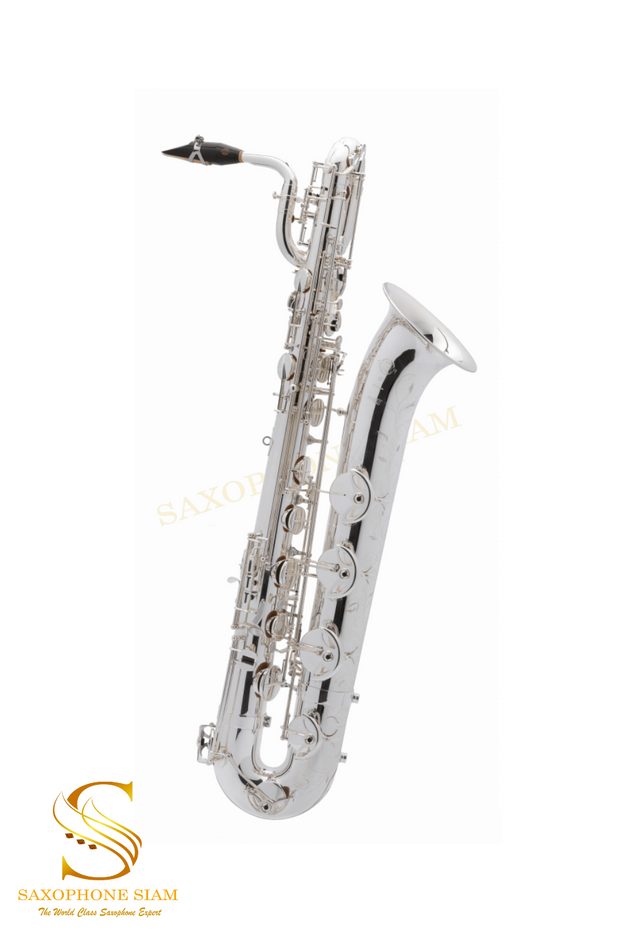 HENRI SELMER PARIS SERIES III BARITONE SAXOPHONE SILVER PLATED