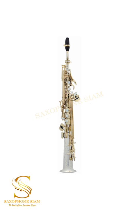 HENRI SELMER PARIS SERIES III SOPRANO SAXOPHONE STERLING SILVER