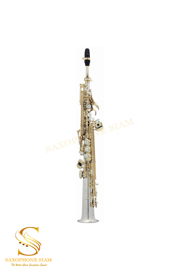 HENRI SELMER PARIS SERIES III SOPRANO SAXOPHONE STERLING SILVER