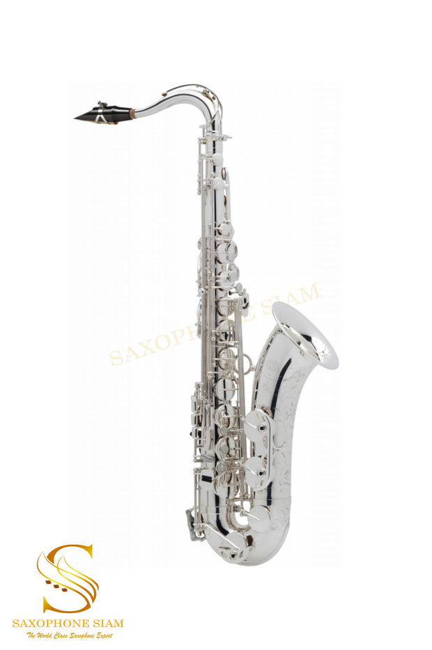 HENRI SELMER PARIS SUPER ACTION 80 SERIES II TENOR SAXOPHONE SILVER PLATED