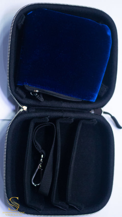 BROPRO Mouthpiece case Saxophone 4pcs Navy blue - ASMP5