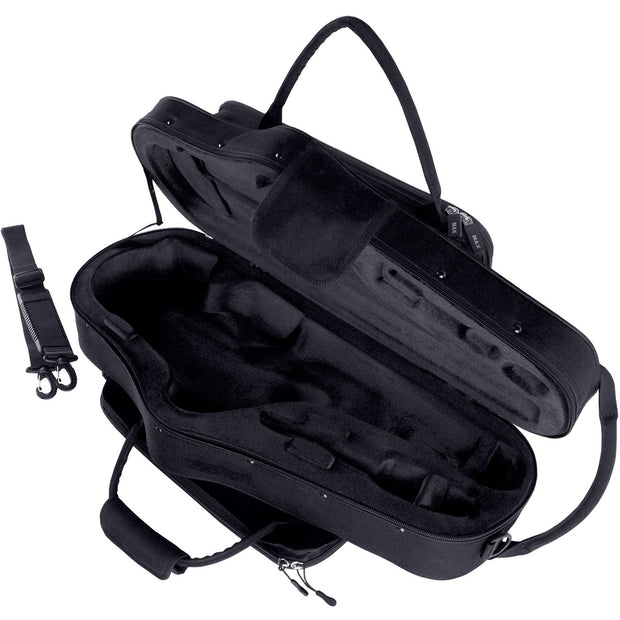 Protec MAX Contoured Alto Saxophone Case (Black) MX304CT