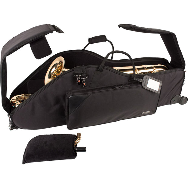 Protec Gig Bag With Wheels - Platinum Series Bb & A Baritone Saxophone PL253