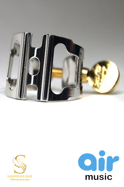 Air Music Ligature Baritone Sax Racing Series Platinum plated