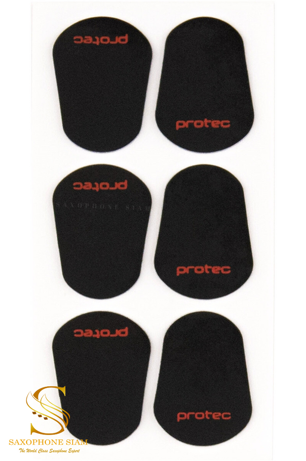 Protec Mouthpiece Cushions - Large, .8MM, Qty 6 (Black) MCL8B