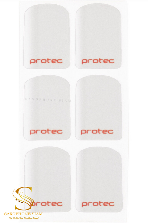 Protec Mouthpiece Cushions - Small, .4MM, Qty 6 (Clear) MCS4C