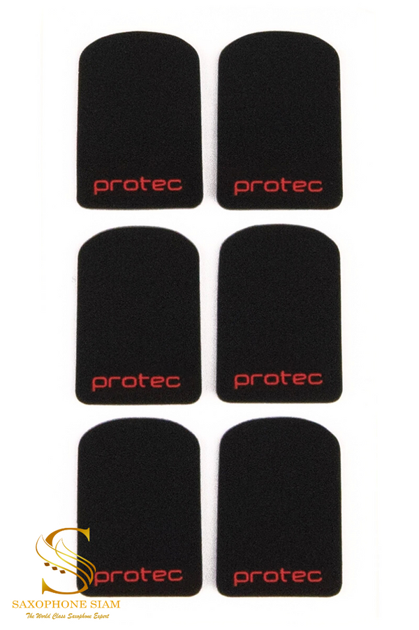 Protec Mouthpiece Cushions - Small, .8MM, Qty 6 (Black) MCS8B