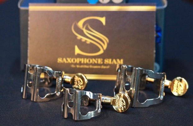 Air Music Ligature Soprano Racing Series Platinum plated