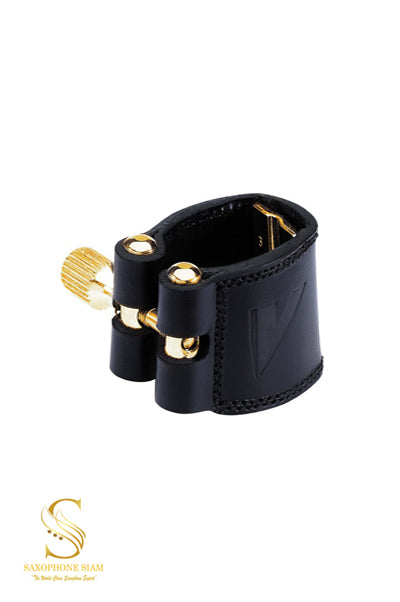 Vandoren Leather Soprano Sax Ligature (Plastic cap)