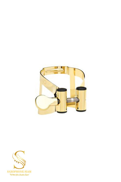 Vandoren LC58AP Tenor Saxophone Ligature & Cap - Aged Gold Finish M/O Model